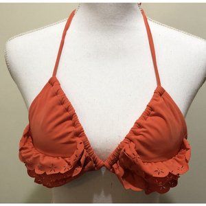 Xhilaration ~ Bikini Top ~ Orange ~ Size Small